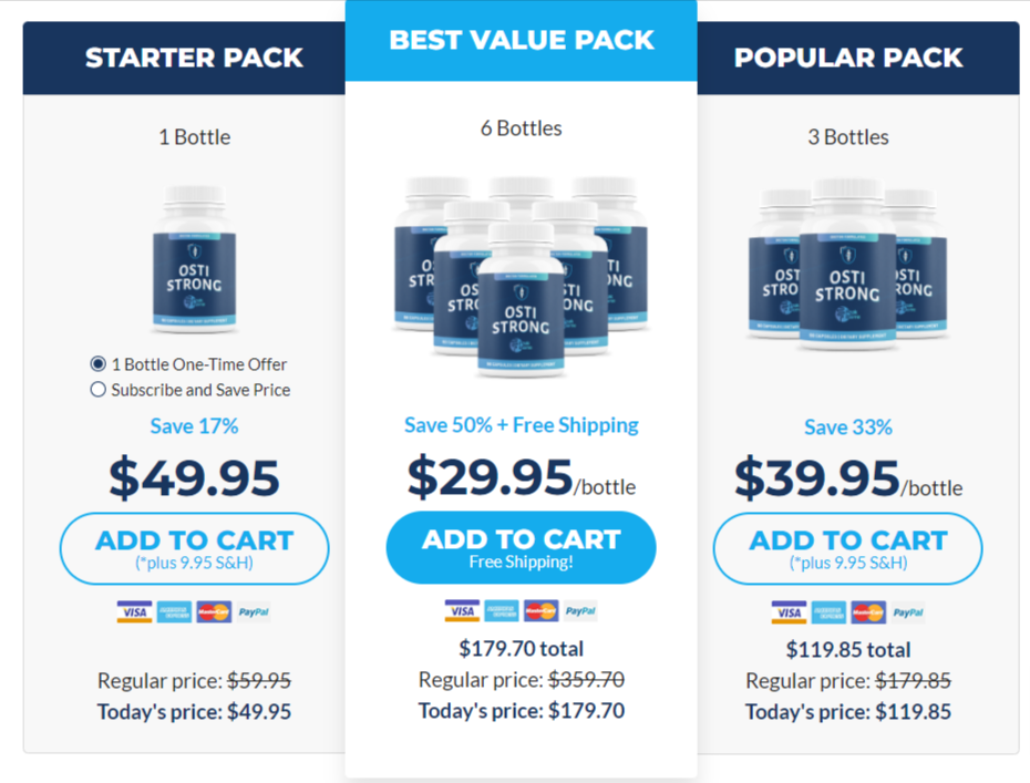 peakbiome ostistrong prices