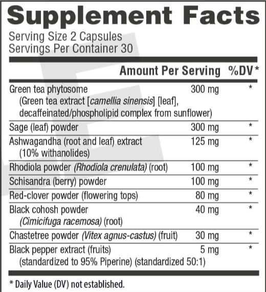 MenoRescue Supplement Fcat