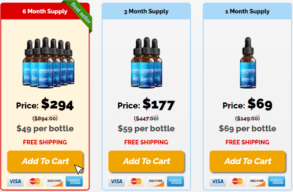 LungSoothe Prices