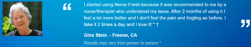 Nerve Fresh Customer reviews