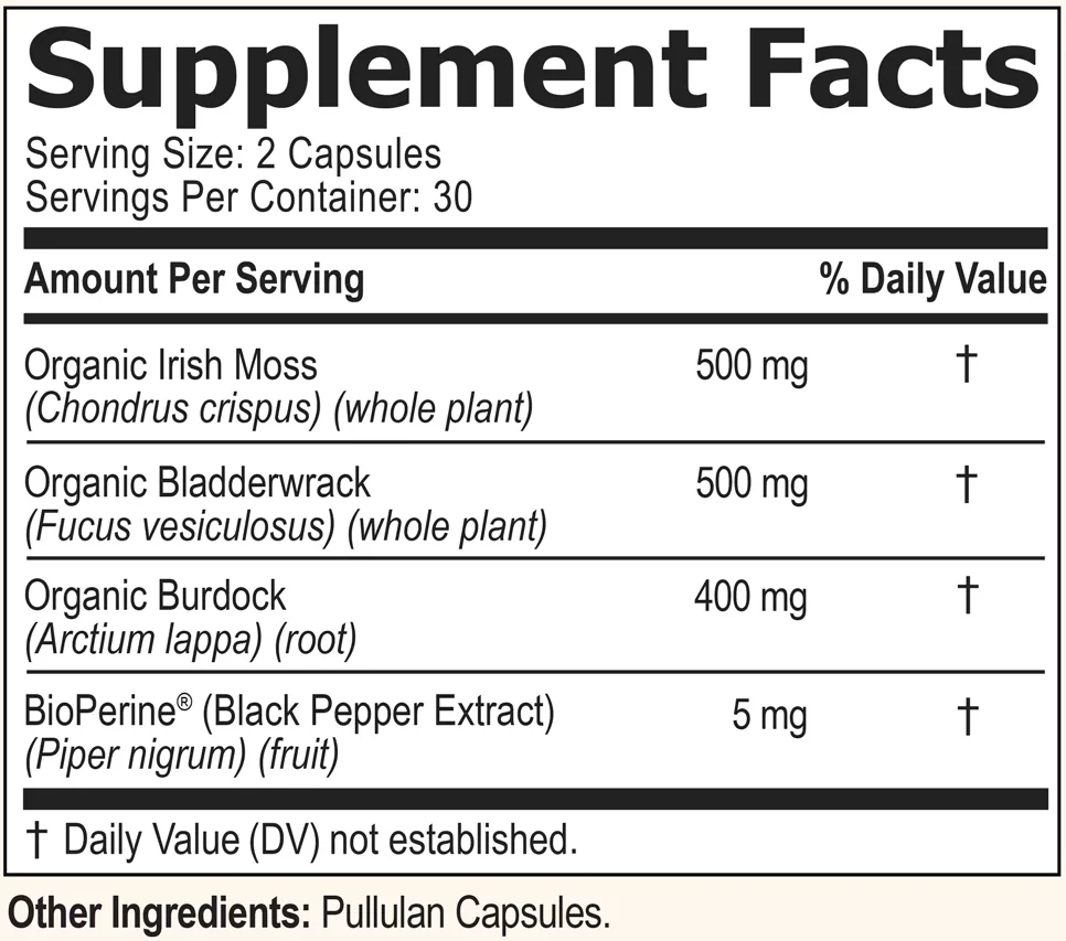 PuraBurn Supplement Fact