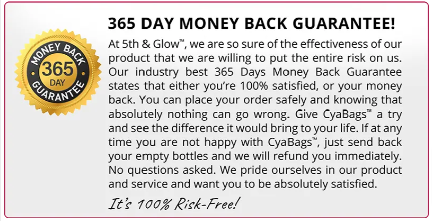 Cyabags Guaranty