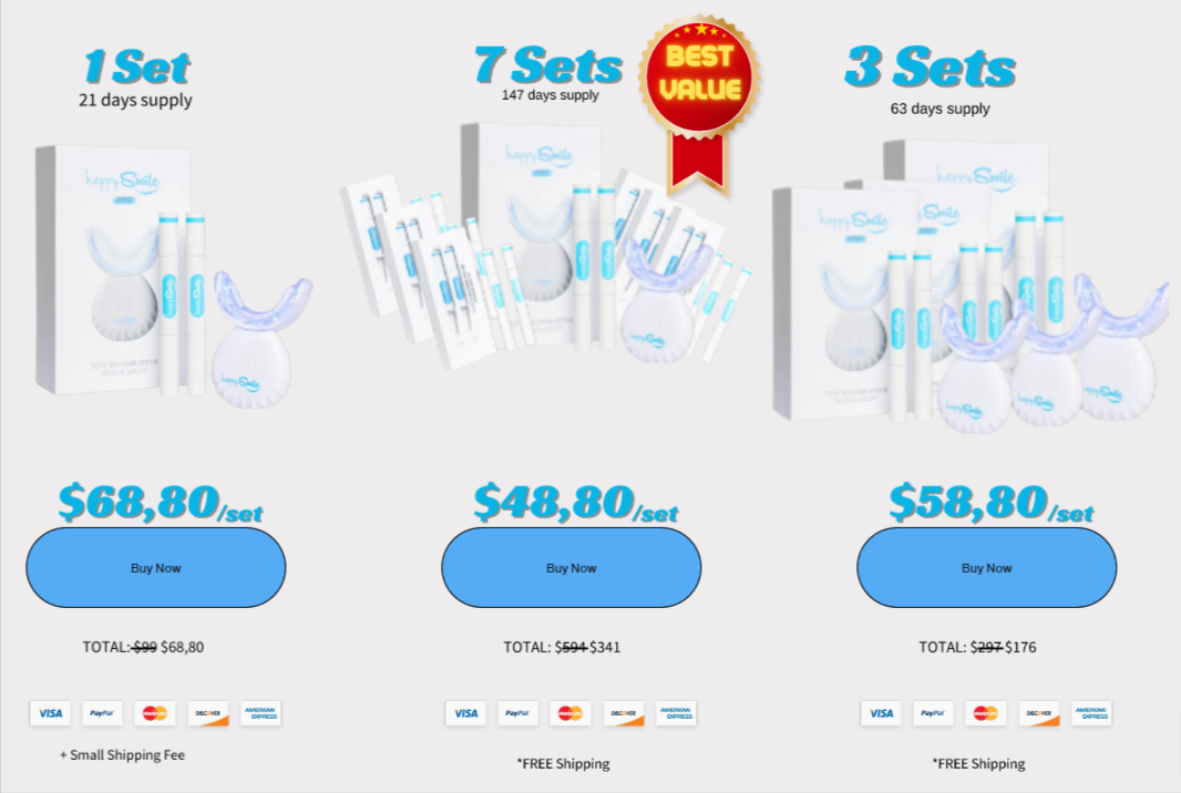 Happy Smile Pro prices