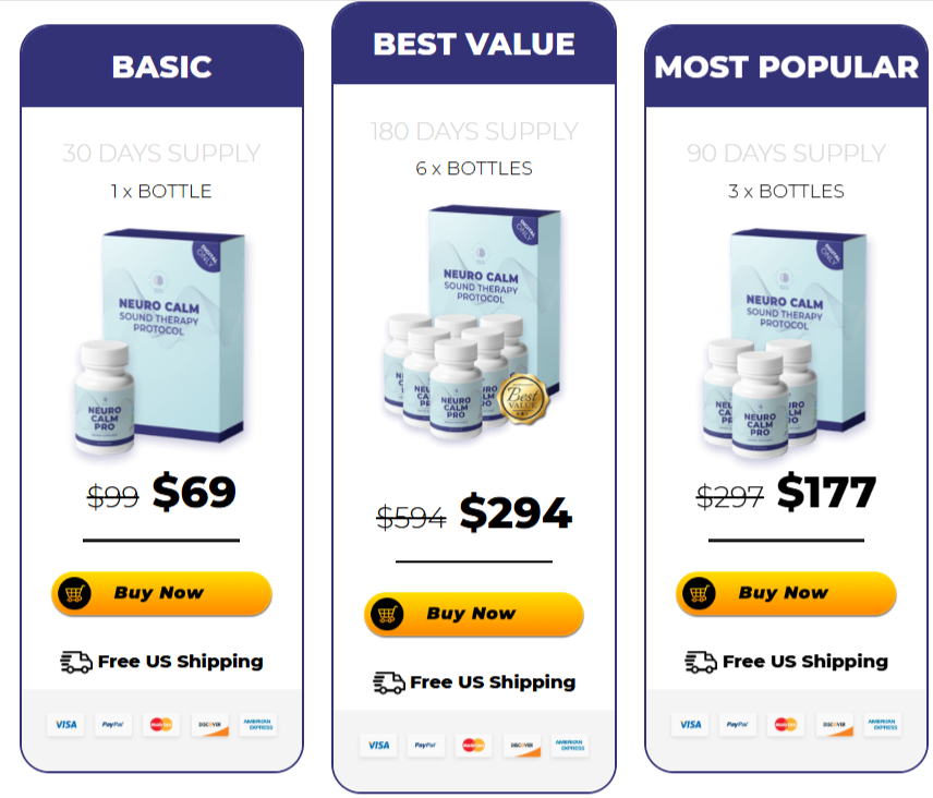 Neurocalm Pro prices