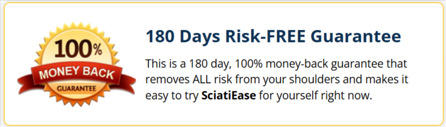 SciatiEase Guarantee