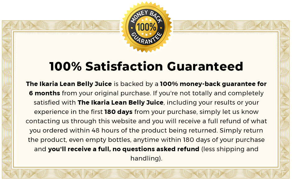 Ikaria Lean Belly Juice Guarantee