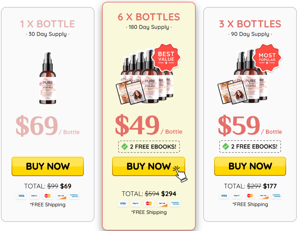 PureLumin Essence Prices