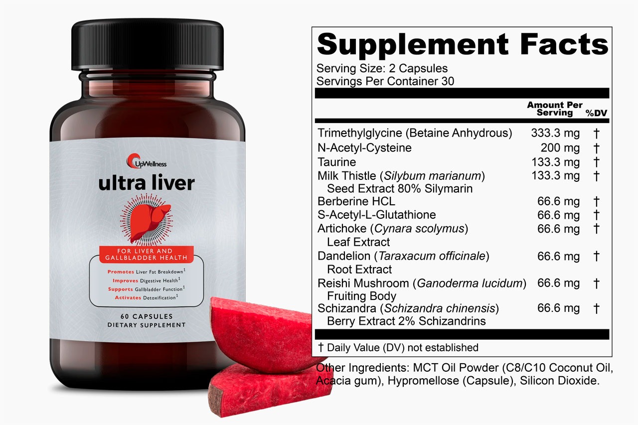 Ultra Liver supplement facts